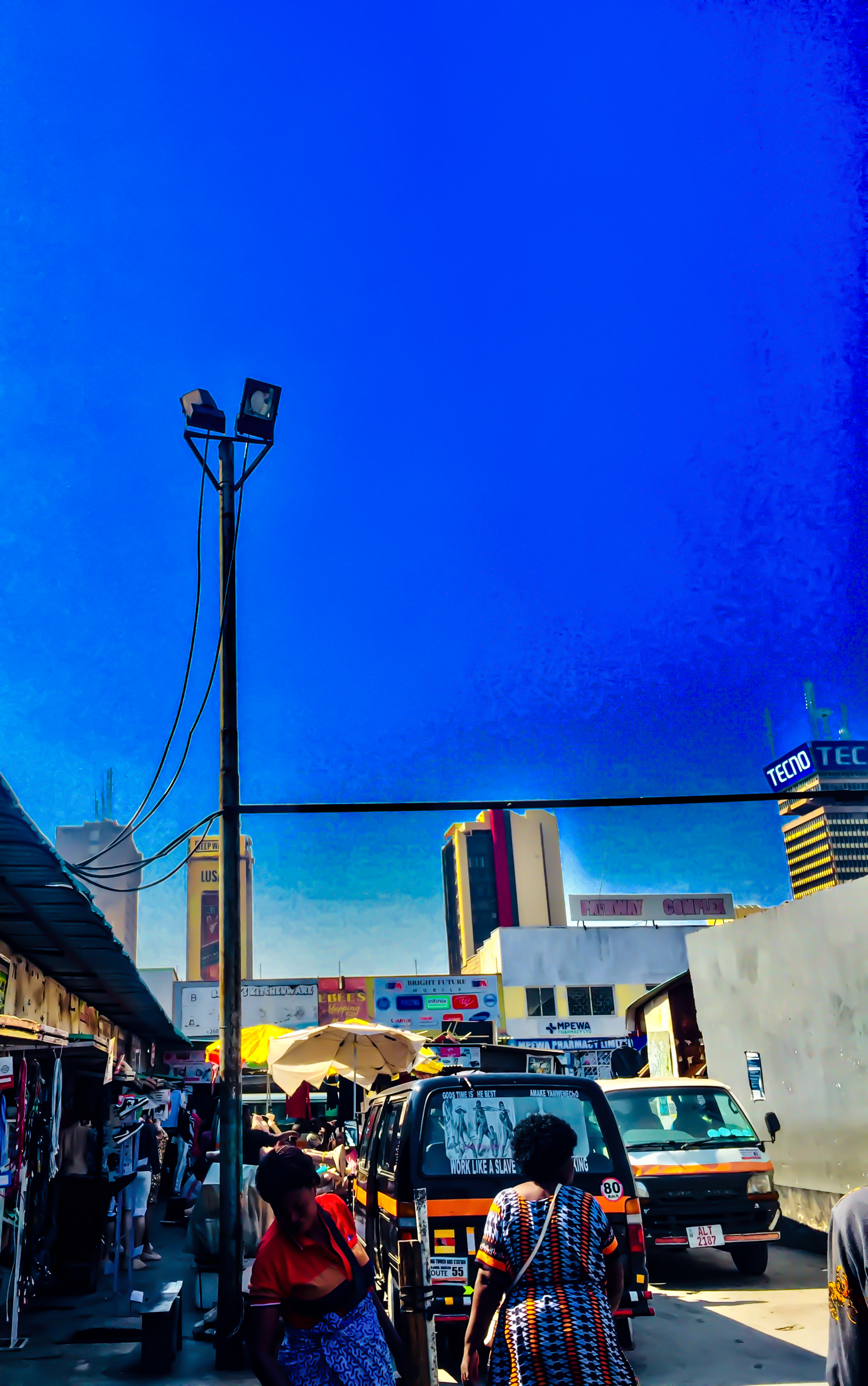 Soweto Market at dawn